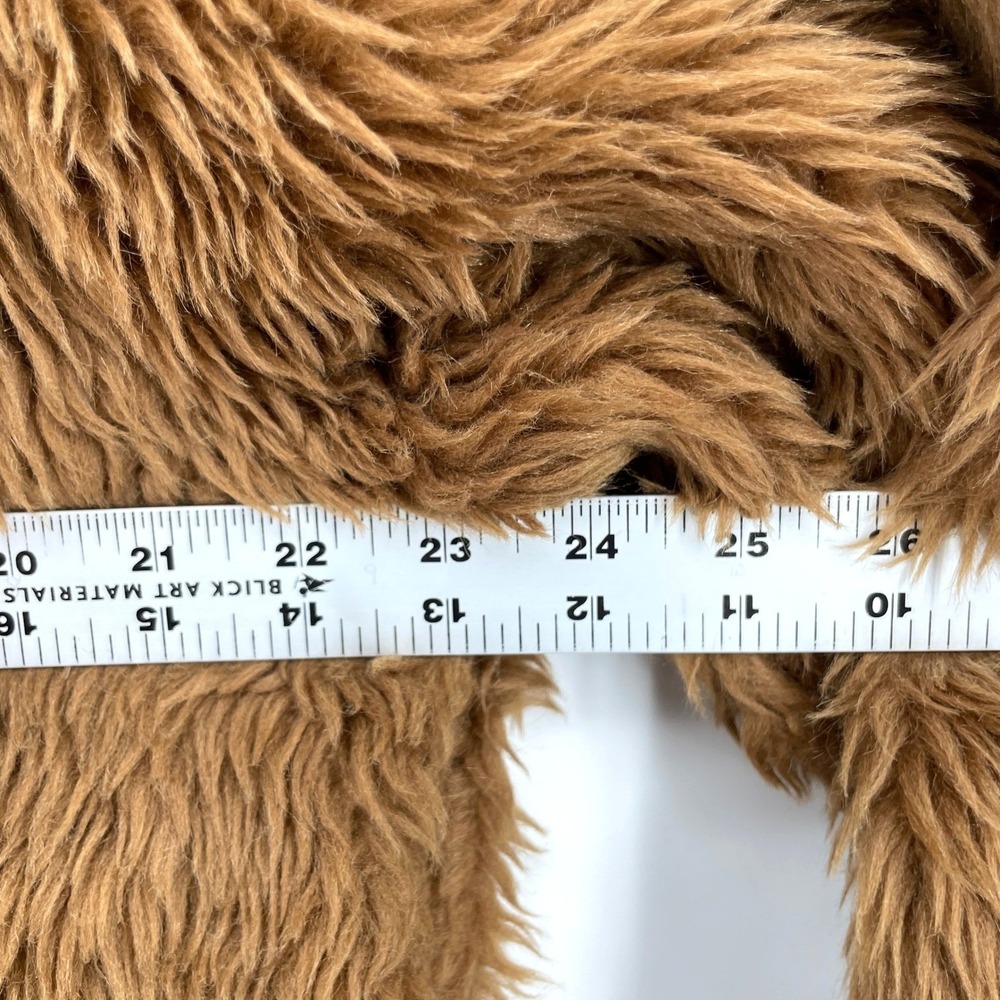 Star Wars Chewbacca Faux Fur Zip Up Hoodie Brown Shaggy Wookiee‎ SM RN0101531 - Picture 8 of 11